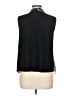 Ellen Tracy Black Sleeveless Blouse Size L - photo 2