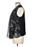 Ellen Tracy Black Sleeveless Blouse Size L - photo 5