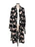 Lea & Viola 100% Polyester Black Kimono Size M - photo 1
