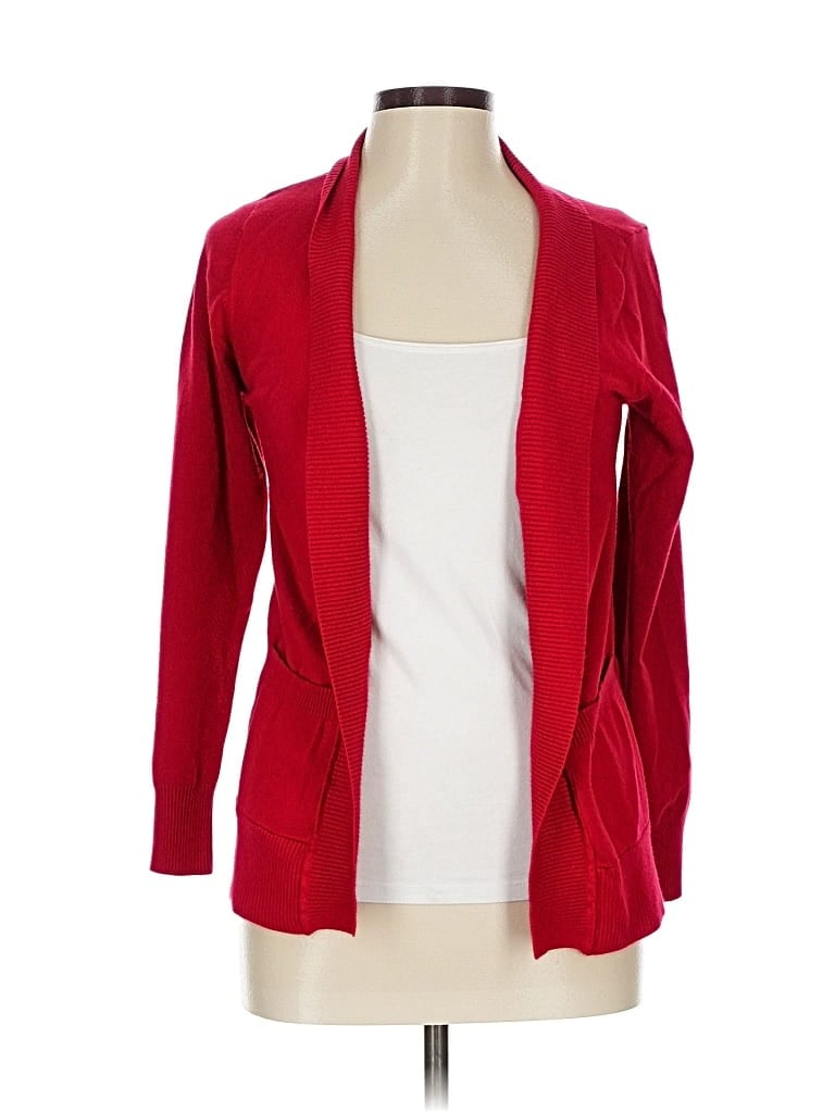 Pre-owned Cielo Cardigan Sweater In Red