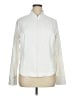 Venezia Solid White Track Jacket Size XL - photo 1
