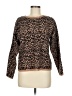 Apt. 9 Animal Print Brown Pullover Sweater Size M - photo 1