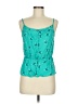 Kirra 100% Rayon Teal Sleeveless Blouse Size M - photo 1
