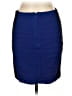 Express Color Block Blue Casual Skirt Size 10 - photo 2
