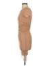 Hello Molly Solid Tan Casual Dress Size XS - photo 5