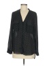 Zara Basic Polka Dots Black Long Sleeve Blouse Size M - photo 1