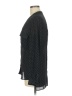 Zara Basic Polka Dots Black Long Sleeve Blouse Size M - photo 5