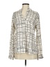 prologue 100% Polyester Tweed Ivory Long Sleeve Blouse Size S - photo 1