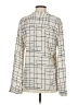 prologue 100% Polyester Tweed Ivory Long Sleeve Blouse Size S - photo 2
