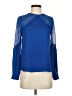 1.State 100% Polyester Blue Long Sleeve Blouse Size XS - photo 1