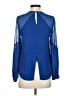 1.State 100% Polyester Blue Long Sleeve Blouse Size XS - photo 2