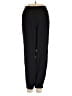 Trouve Solid Black Track Pants Size 0 - photo 1