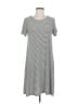 Gap Stripes Gray Casual Dress Size M - photo 1