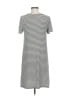 Gap Stripes Gray Casual Dress Size M - photo 2