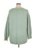 Free People Solid Green Pullover Sweater Size XS - photo 2