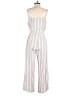 Drew Stripes White Pink Jumpsuit Size S - photo 2