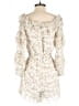 Reset by Jane 100% Polyester Ivory Romper Size S - photo 2
