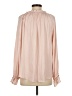 Ann Taylor LOFT 100% Polyester Pink Long Sleeve Blouse Size S - photo 2