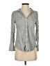 Thread & Supply 100% Rayon Gray Long Sleeve Button-Down Shirt Size S - photo 1