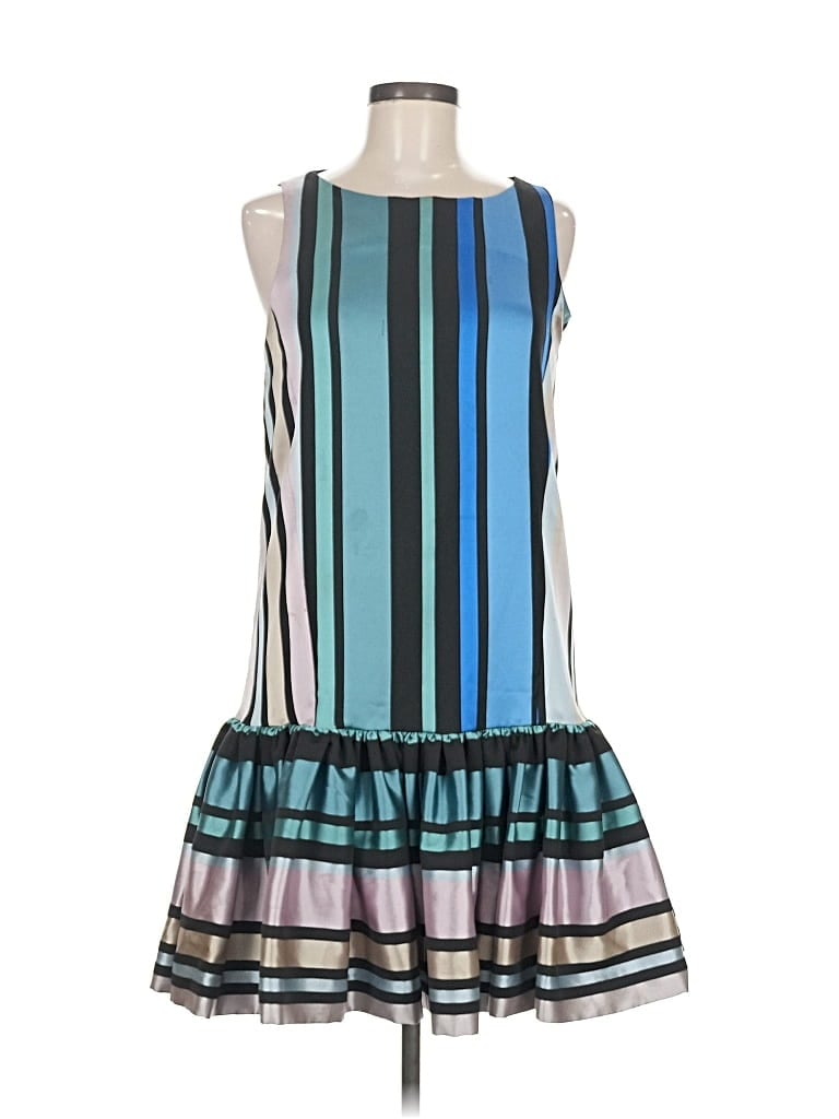 Pre-owned Zac Zac Posen Cocktail Dress In Blue