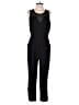 Madewell 100% Polyester Solid Black Jumpsuit Size 4 - photo 1