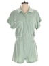 Z Supply Solid Green Teal Romper Size S - photo 1
