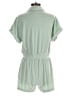 Z Supply Solid Green Teal Romper Size S - photo 2