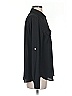 Ann Taylor LOFT 100% Polyester Solid Black Long Sleeve Blouse Size S - photo 4