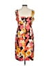 Ronni Nicole Print Orange Cocktail Dress Size 10 (petite) - photo 2