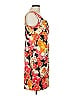 Ronni Nicole Print Orange Cocktail Dress Size 10 (petite) - photo 4