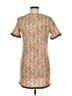 Zara Tweed Tan Cocktail Dress Size M - photo 2