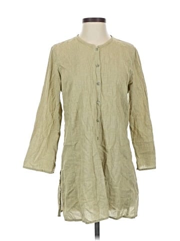 Eileen Fisher 3/4 Sleeve Button-Down Shirt (view 1)