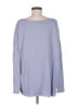 Out From Under Blue Long Sleeve Top Size M - photo 2