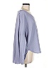 Out From Under Blue Long Sleeve Top Size M - photo 4
