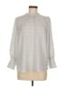 Carolina Belle 100% Polyester Silver 3/4 Sleeve Blouse Size M - photo 1