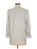 Carolina Belle 100% Polyester Silver 3/4 Sleeve Blouse Size M - photo 2