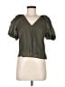 Express Green Short Sleeve Blouse Size M - photo 1