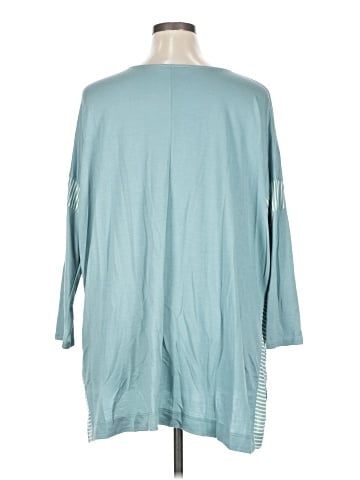 emerald 3/4 Sleeve T-Shirt (view 2)