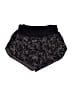 Athleta Animal Print Black Athletic Shorts Size S - photo 1