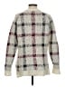 Theory Plaid Ivory Pullover Sweater Size M - photo 2