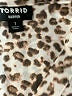 Torrid 100% Polyester Animal Print Brown 3/4 Sleeve Blouse Size 1X Plus (1) - photo 7