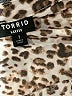 Torrid 100% Polyester Animal Print Brown 3/4 Sleeve Blouse Size 1X Plus (1) - photo 9