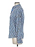 Eterna Houndstooth Blue Long Sleeve Blouse Size EU 40 / US 10 - photo 5