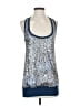 Imperial Silver Sleeveless Top Size S - photo 1