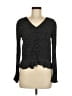 H&M 100% Viscose Polka Dots Black Long Sleeve Blouse Size 6 - photo 1