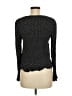 H&M 100% Viscose Polka Dots Black Long Sleeve Blouse Size 6 - photo 2