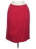 Talbots 100% Cotton Solid Red Burgundy Formal Skirt Size 32 waist (estimated) - photo 2