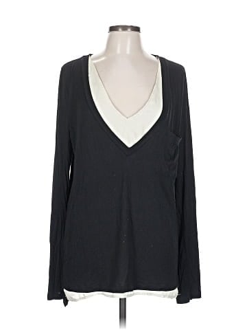 Bordeaux Long Sleeve Blouse (view 1)