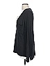 Bordeaux Black Long Sleeve Blouse Size L - photo 5