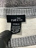 rue21 Color Block Silver Pullover Sweater Size S - photo 7
